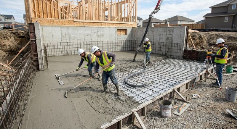 Basement Concrete Installation in Boyertown, PA