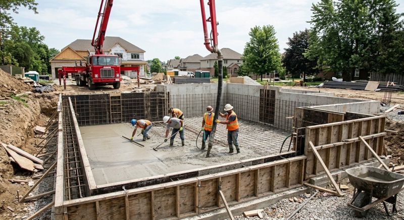 Basement Concrete Pouring in Collegeville, PA