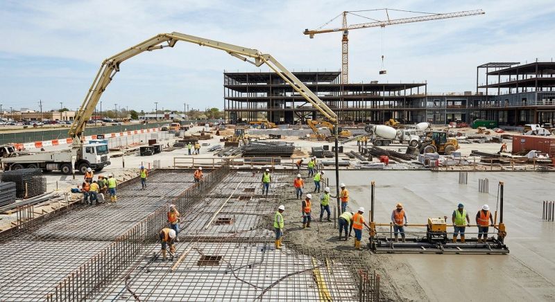 Commercial Slab Construction in Camden, NJ