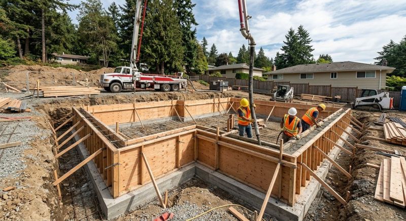 Foundation Construction in Downingtown, PA