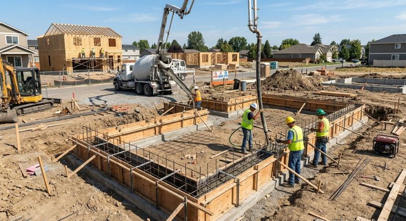 Foundation Construction in Doylestown, PA