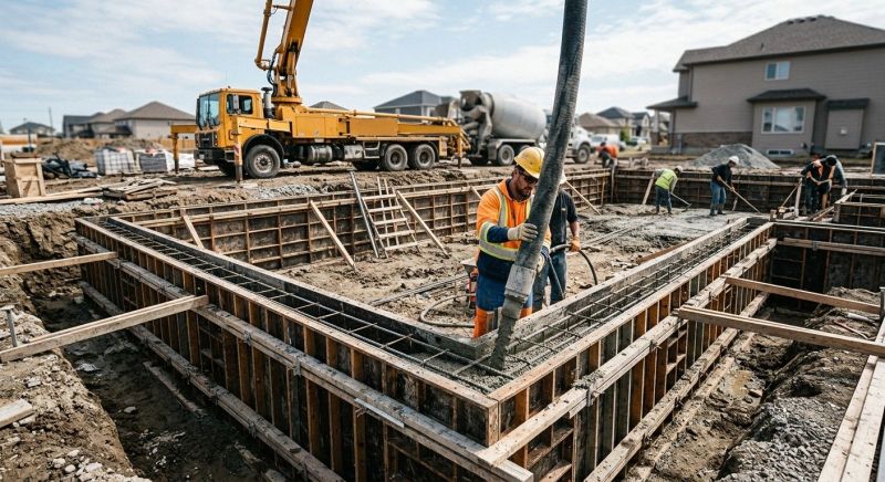 Foundation Wall Pouring in Clifton Heights, PA