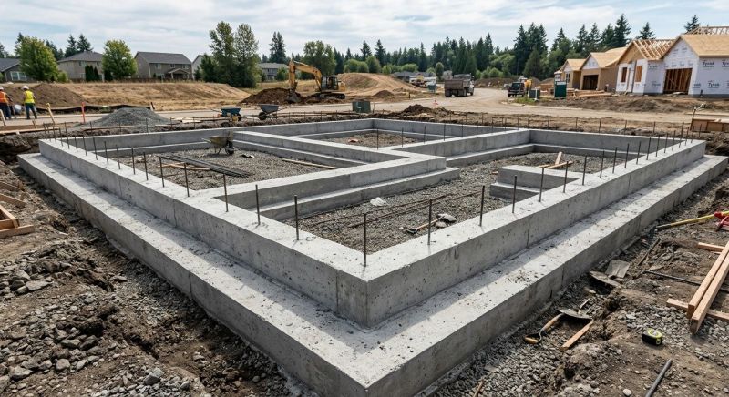 House Footing Construction in Collegeville, PA